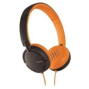   Headband Headphones Orange Blk By Philips Accessories Electronics
