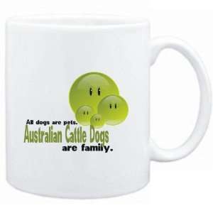    Mug White FAMILY DOG Australian Cattle Dogs Dogs