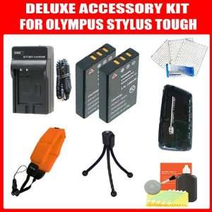 com Deluxe Accessory Kit For Olympus Stylus Tough 8010 6020 TG 610 TG 