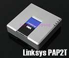 LINKSYS PAP2T NA SIP VOIP PHONE ADAPTER 2 PORT UNLOCKED