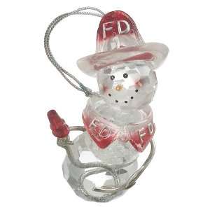  Snowman Fireman Ornament