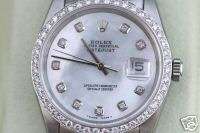ROLEX DATEJUST MENS WATCH WHITE GOLD PRESIDENT BAND 09  