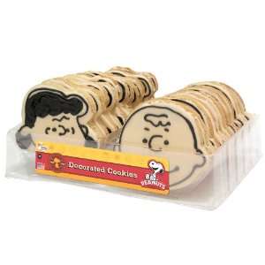 Charlie Brown Decorated 24 Count Cookie Tray