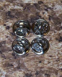 Pinback pin post clutch backs butterfly clasp LOT OF 4 E5101  