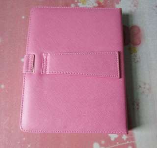 Stand Holder Leather Case&Keyboard Pink USB2.0 for 8 Tablet PC Epad 