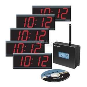  Clocks In A Box Digital Wireless Clock Bundle