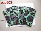 bags_903 green leafs 50pcs Plastic Shopping/Gift Small Packing Bag 