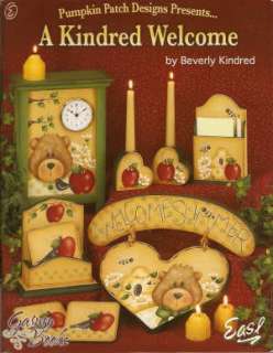 Kindred Welcome Beverly Tole Painting Book NEW 2006  