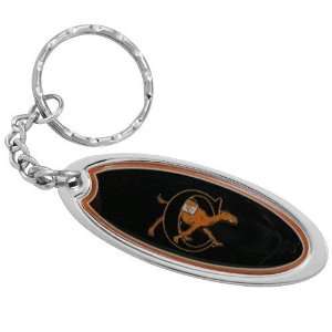  NCAA Campbell Fighting Camels Domed Oval Keychain Sports 