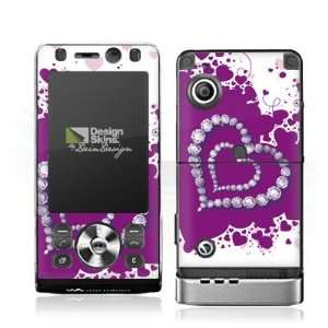  Design Skins for Sony Ericsson W910i   Diamond Heart 