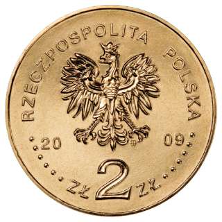 2009 Coin of Poland 2zl Polish Underground State  