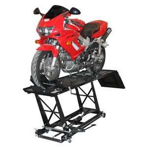  Black Widow Hydraulic Motorcycle Lift Stand Automotive