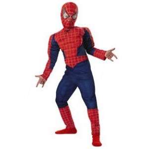  Spider Man (Spiderman) Deluxe Muscle Toddler Halloween Costume 