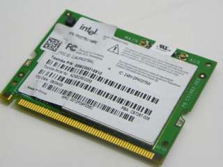 Toshiba PA3375U 1MPC Intel PRO/Wireless WM3B2915ABG Mini PCI Network 