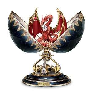  Red Dragon Collectible Egg Noble Protector by Ardleigh 