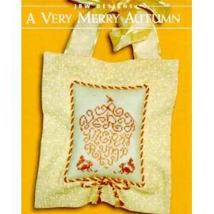    Very Merry Autumn, A   Cross Stitch Pattern Arts, Crafts & Sewing