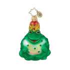   radko glass princely pucker gem frog christmas ornament 1015646