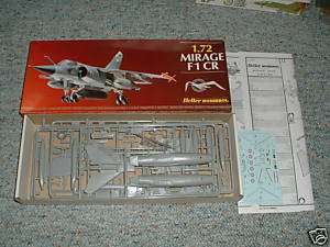 Heller Humbrol 1/72 Mirage F1 CR  Old kit  