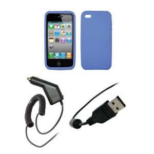   Charger + USB Data Sync Charge Cable for Apple iPhone 4 Electronics