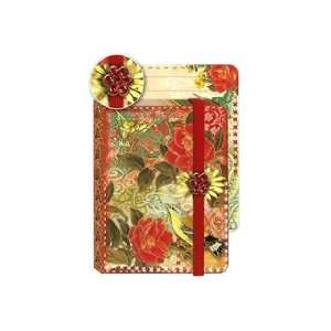    Punch Studio Journal Pocket Brooch Bird Red (2 Pack)