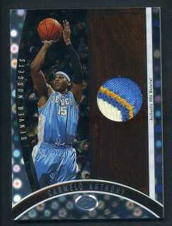   07 Bowman Elevation Carmelo Anthony Executive Level Patch Jersey 04/10