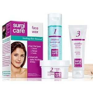  SurgiCare Face Hard Wax Depilatory Kit Health & Personal 