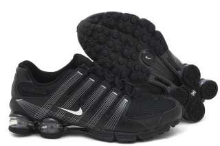New Women Nike Air Shox NZ 2.0 Running Shoes Tennis Black/Silver 