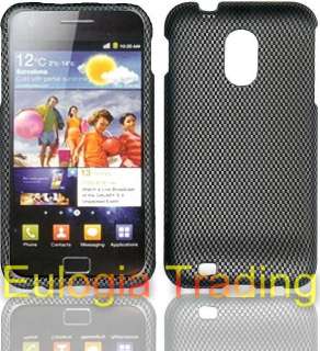 Carbon Fiber Hard Phone Case Covers fit Samsung Epic Touch 4G (Sprint 