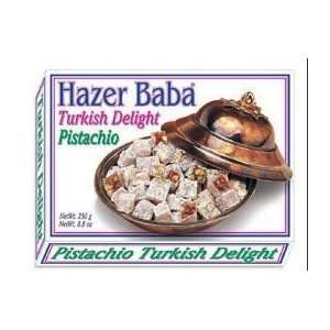 Hazer Baba Turkish Delight With Pistachio, 16oz