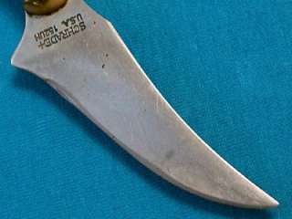   152UH UNCLE HENRY SHARP FINGER HUNTING SKINNING KNIFE KNIVES  