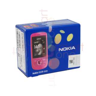 Nokia 2220 Slide Hot Pink + BLUETOOTH FEDEX  