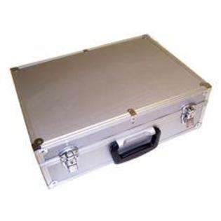   Aluminum Lockable Tool Case With Two Sets Of Keys Adjustable Dividers