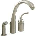 KOHLER K 10270 4A CP Forte Centerset Lavatory Faucet with Traditional 