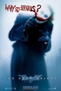 THE DARK KNIGHT MOVIE POSTER (WHY SO SERIOUS) (27 X 39)  