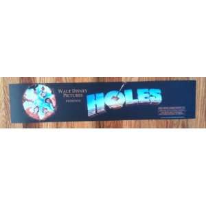  Movie Theatre Promo Marquee Official Title Sign   HOLES 