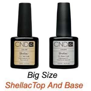  Cnd Shellac Top and Base Set of 2 Big Size. High Quality 