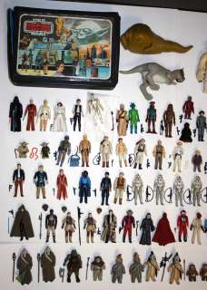 380 Vintage Star Wars Action Figures Huge Lot weapons accessories 