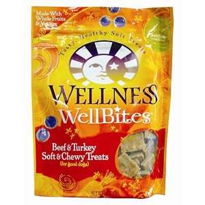  Wellness WellBites Beef & Turkey Dog Treats, 8 oz   8 Pack 