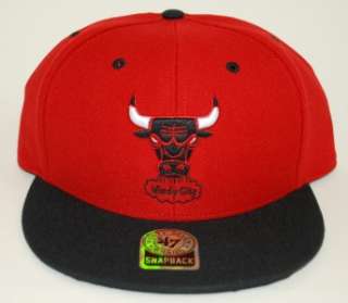 47 Brand NBA Chicago Bulls Red Oath MVP Snapback Genuine Cap New 