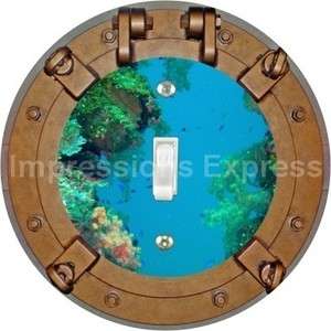 Nautical Porthole Switch Plate/Outlet Plate Covers  
