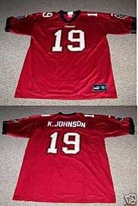 JOHNSON #19 Tampa Bay Buccaneers Football Jersey  