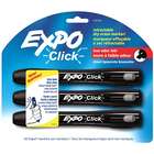 ERC Quality Expo Click Dry Erase Marker 3 Black By Newell
