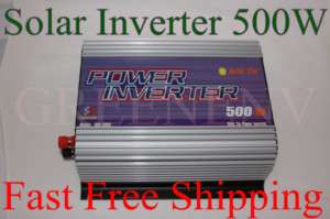 500w Solar panel grid tie power inverter DC 24 52v/110v  