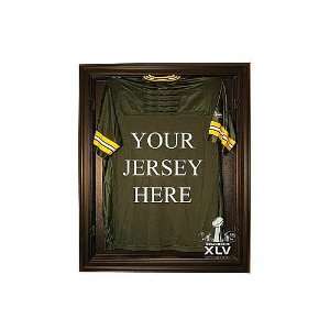   vs. Pittsburgh Steelers Dueling Jersey Brown Display Cabinet Sports