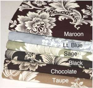 Provence 300 Thread Count 3pc Cotton Duvet Cover Set  