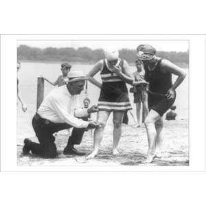  Vintage Art Enforcement of the bathing suit law   19922 9 