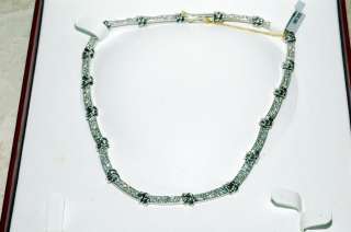 Tiffany & Co 8ct Diamond & 18k White Gold Necklace SUPERIOR QUALITY 