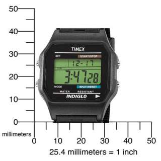 Timex Mens T75961 Classic Digital Black Strap Watch  