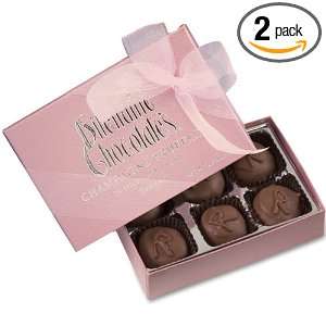   Chocolate Truffles   6 Piece Gift Box   by Dilettante (2 Pack