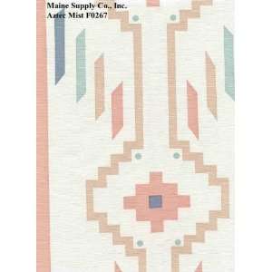  Aztec Mist Series F0267 Vinyl Tablecloth 54 x 45 Roll 